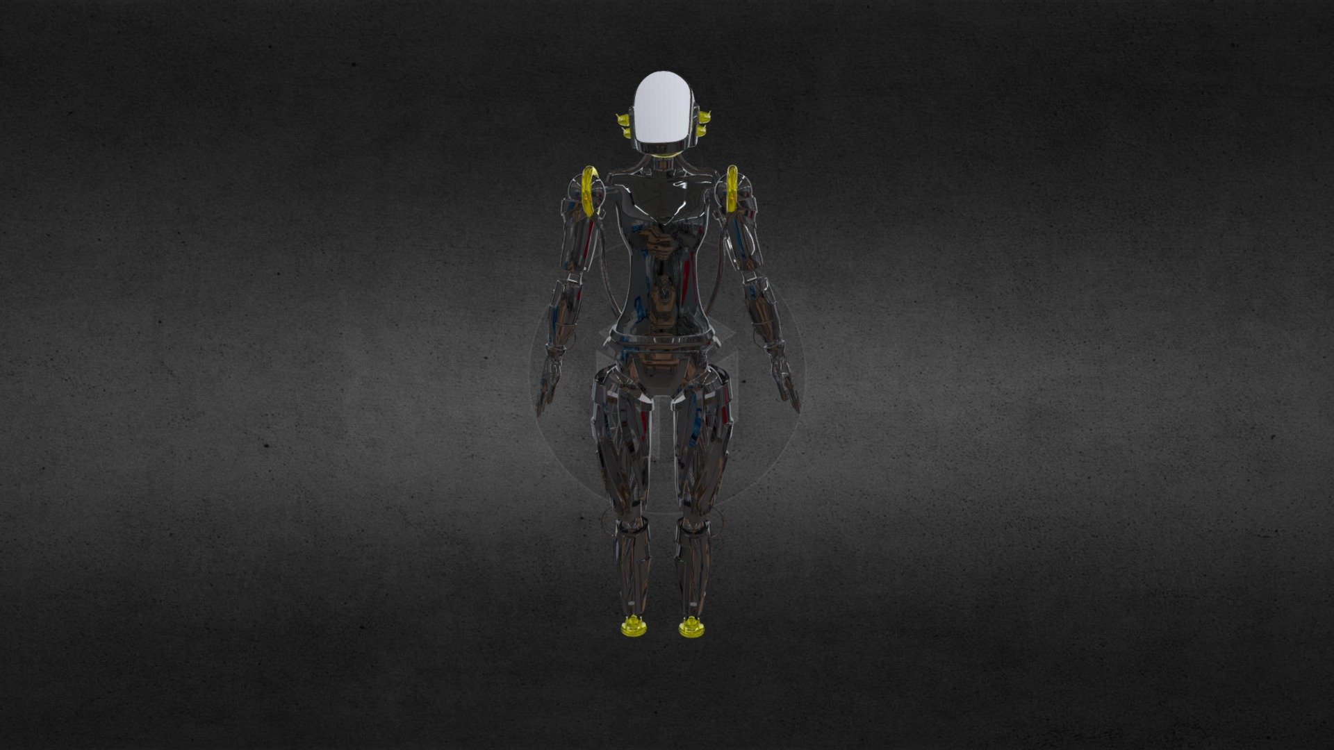 Humanoid (Assassin robotic) - Download Free 3D model by Lwifff [585069b ...