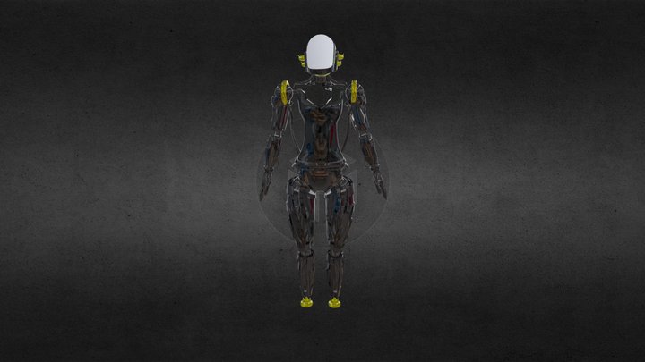 Humanoid 3D Model