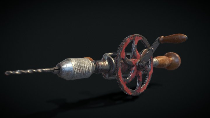 Millers Falls No. 980 Drill - GAP Assignment 3D Model