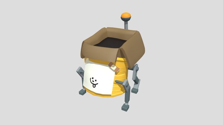 Recycled Robo Dog 3D Model