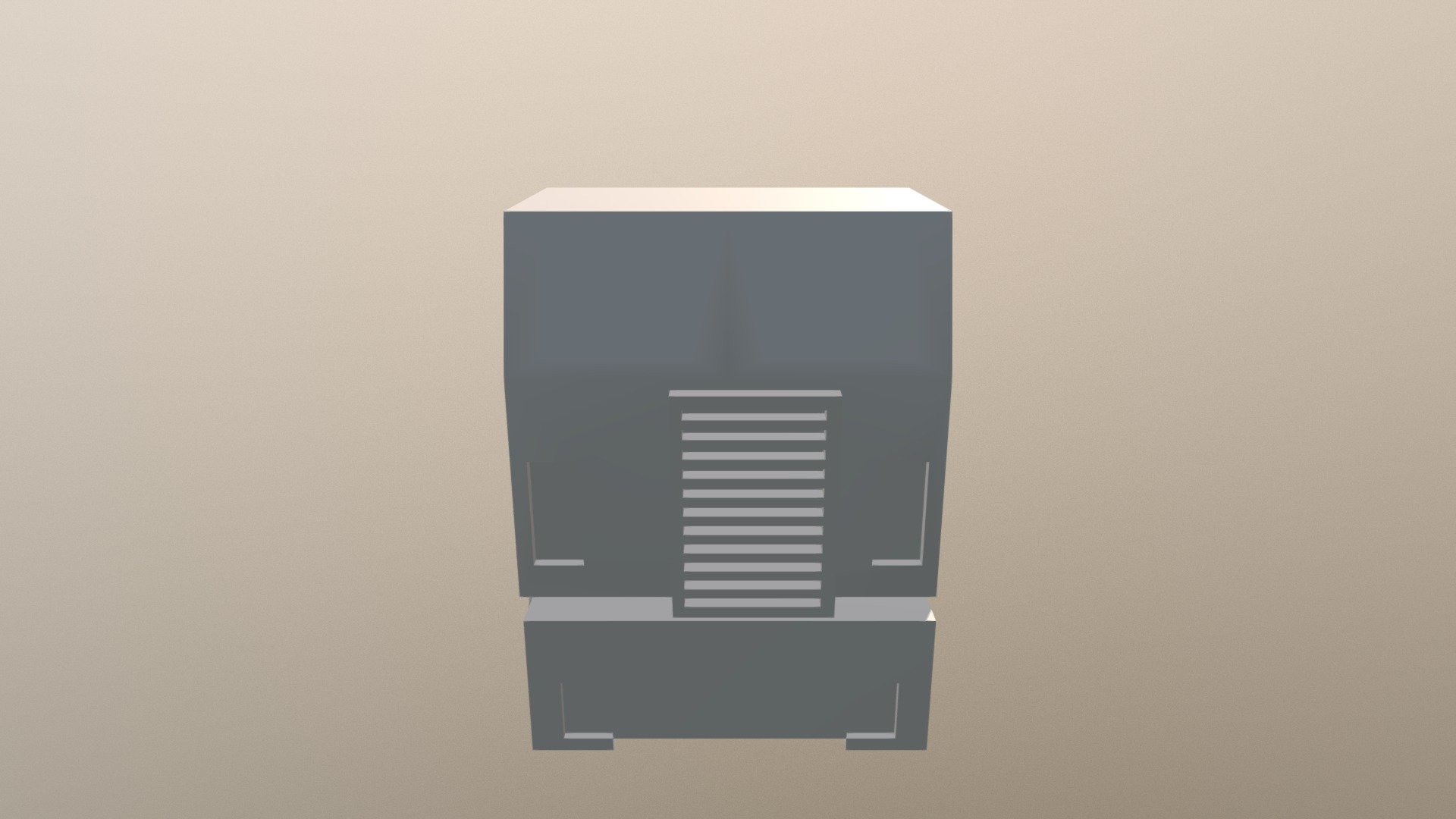 Truck Low Poly Assembly