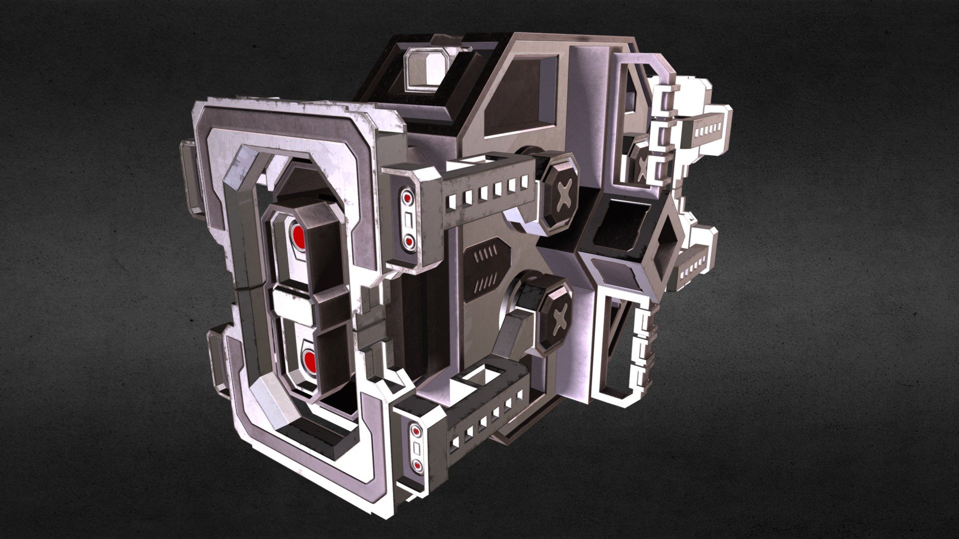 Space detector - 3D model by KamilOrlowski (@Attaras88) [58539df ...