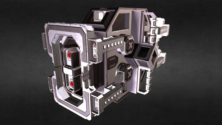 Space detector 3D Model