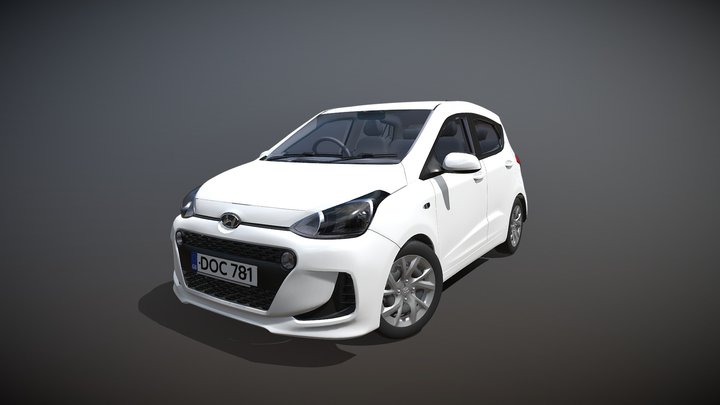 Hyundai I10 2017 (WIP) 3D Model
