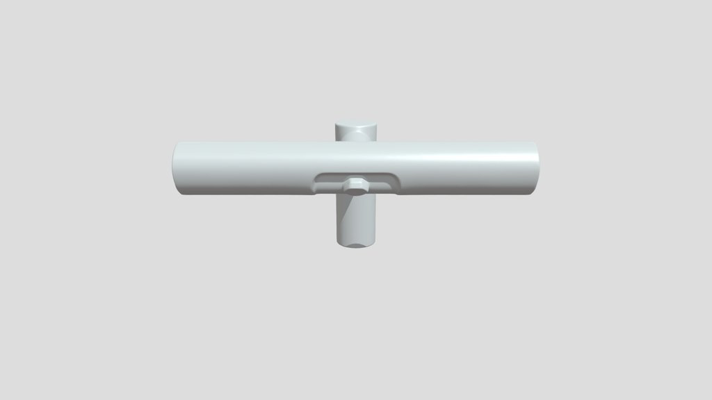 Metal door handle lock