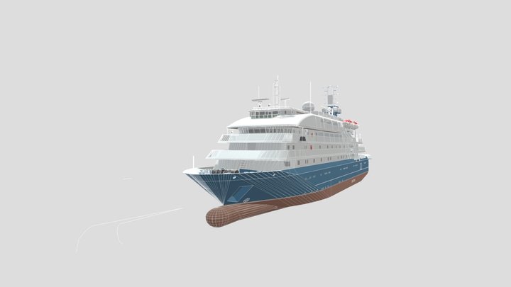 Island Cruise 3D Model