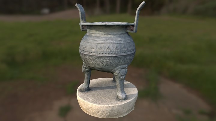 Korean Iron Pot 3D Model