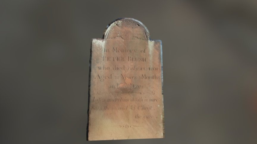 Dutch Tomb Stone (Peter Brush)