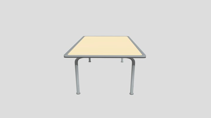 Table001_low_V2 (2) 3D Model