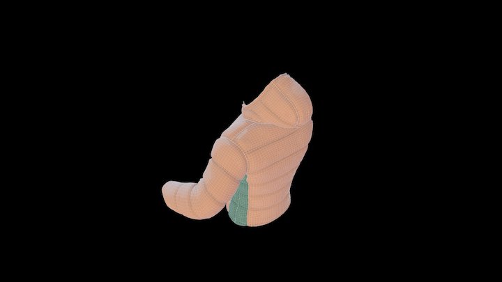 down coat 3D Model