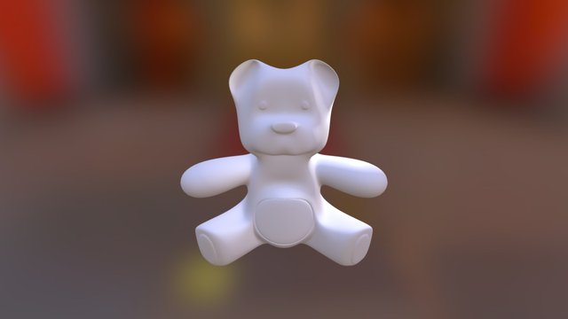 Teddy bear - practice 3D Model