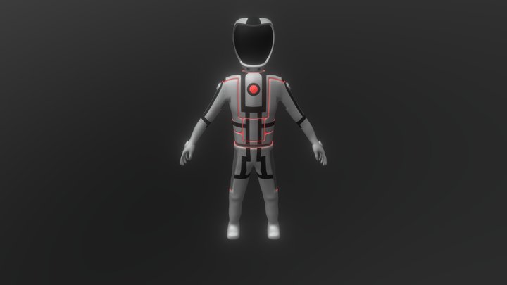 Player Suit V2 3D Model