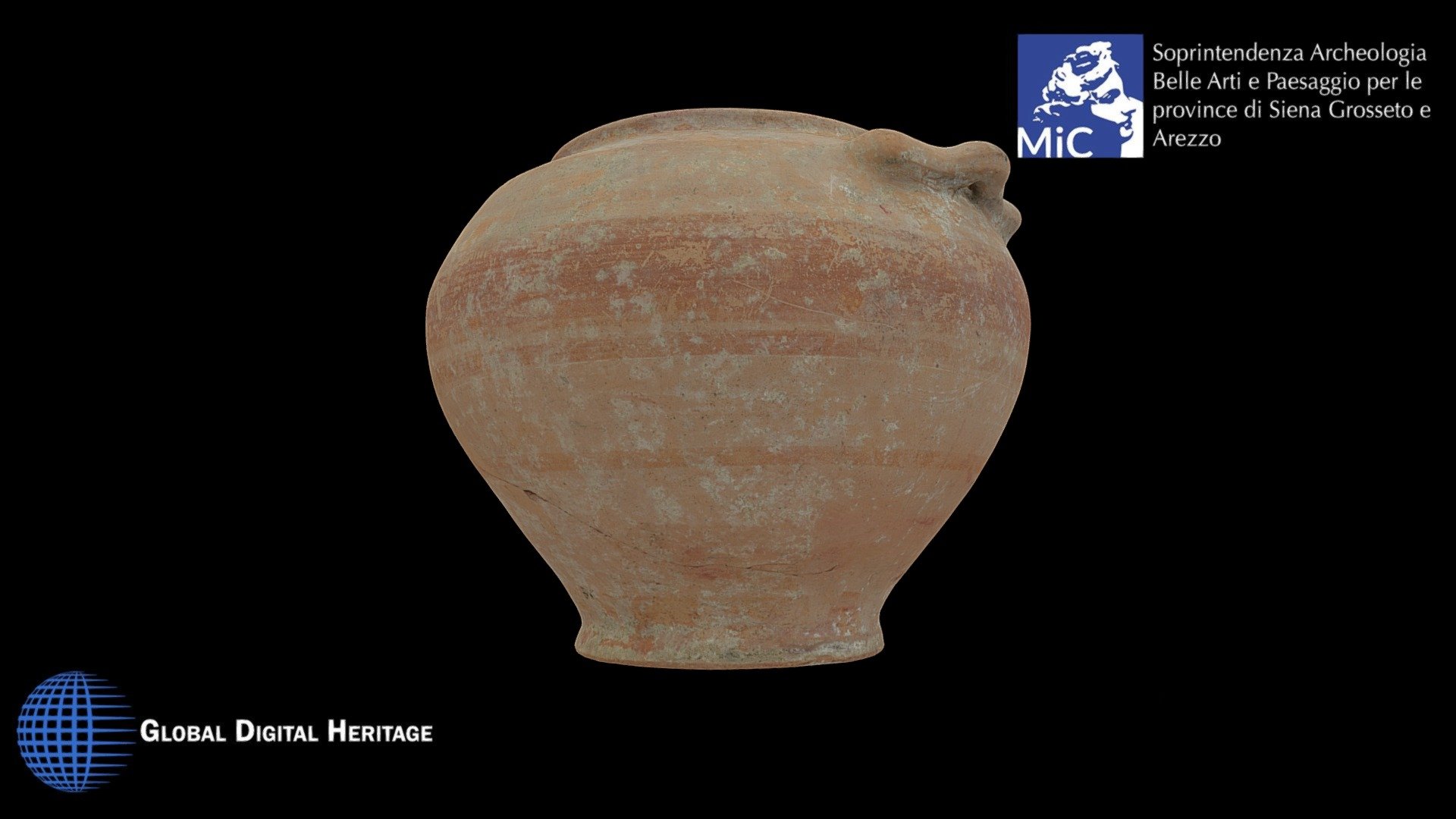 Etrusco-Corinthian small stamnoid olla