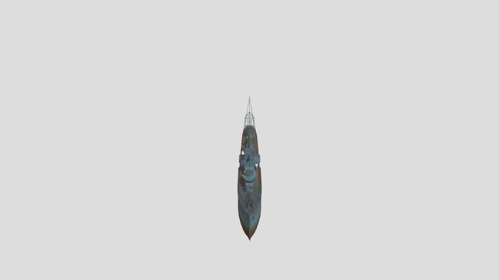HMS Acasta-H09 3D Model