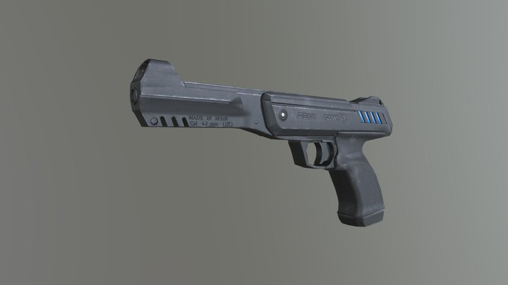 air gun gamo p900 3D Model