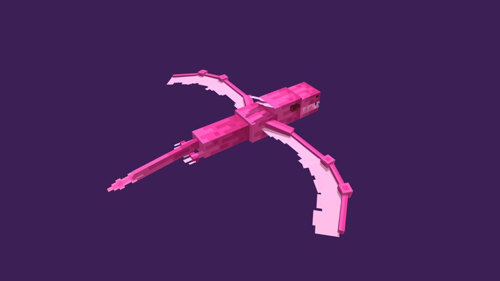 Little pink dragon 3D Model