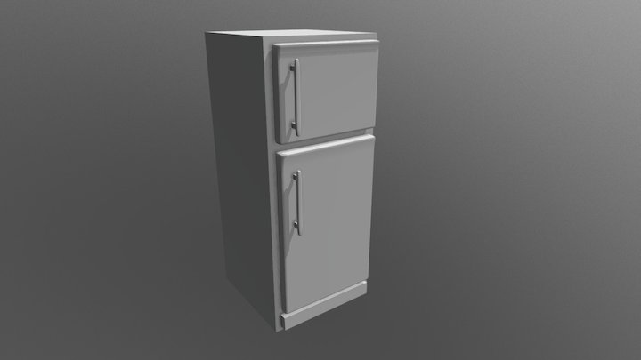 WIP: Fridge 3D Model