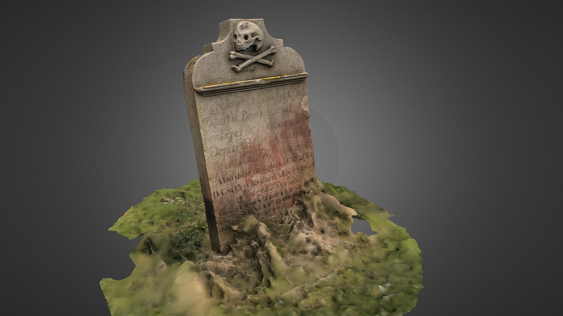 1769 Dunbar gravestone, East Lothian, Scotland