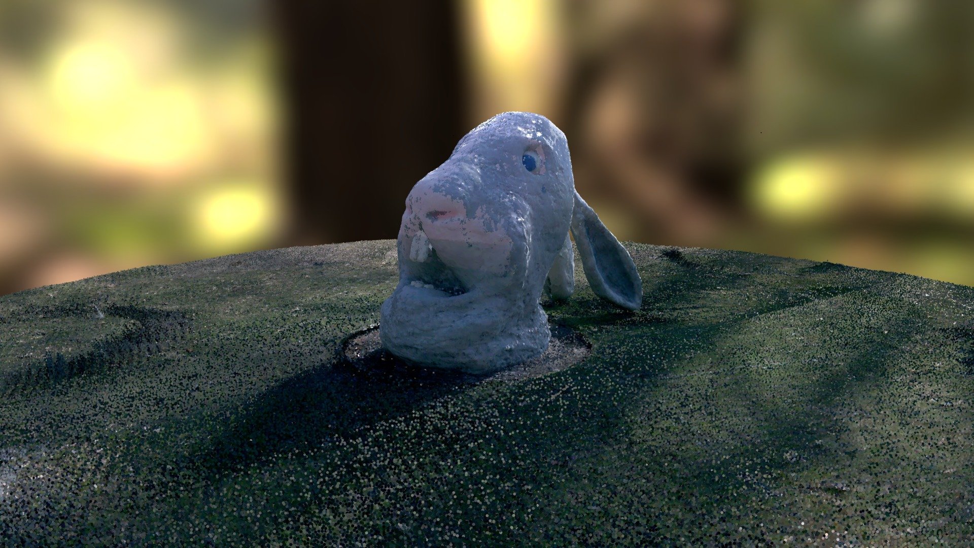 "Rabbit in Trouble" Sculpture in Oslo