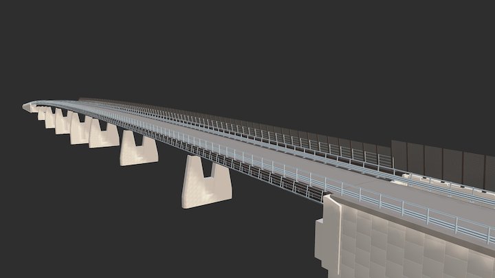 progetto ponte 3D Model