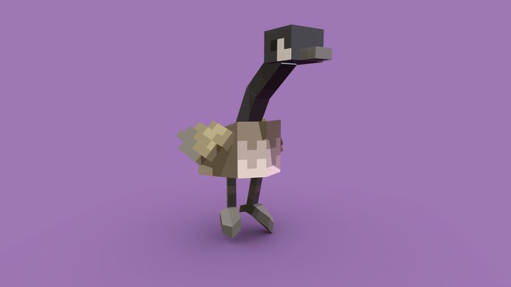Canada Goose 3D Model