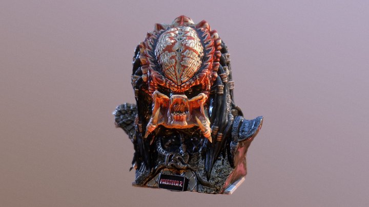 Sideshow Coolprops predator2 city hunter 3D Model