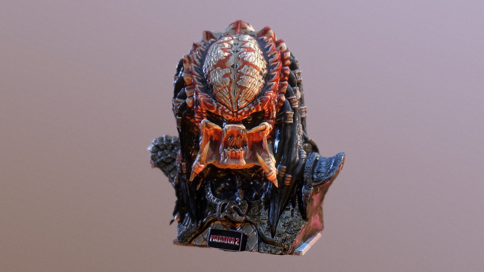 Sideshow Coolprops predator2 city hunter - 3D model by Invincible