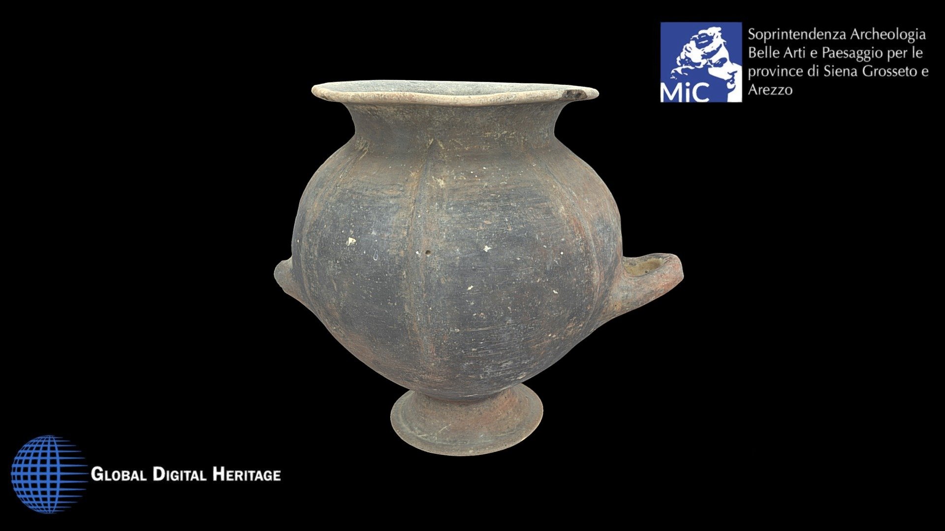 Etruscan stamnoid olla