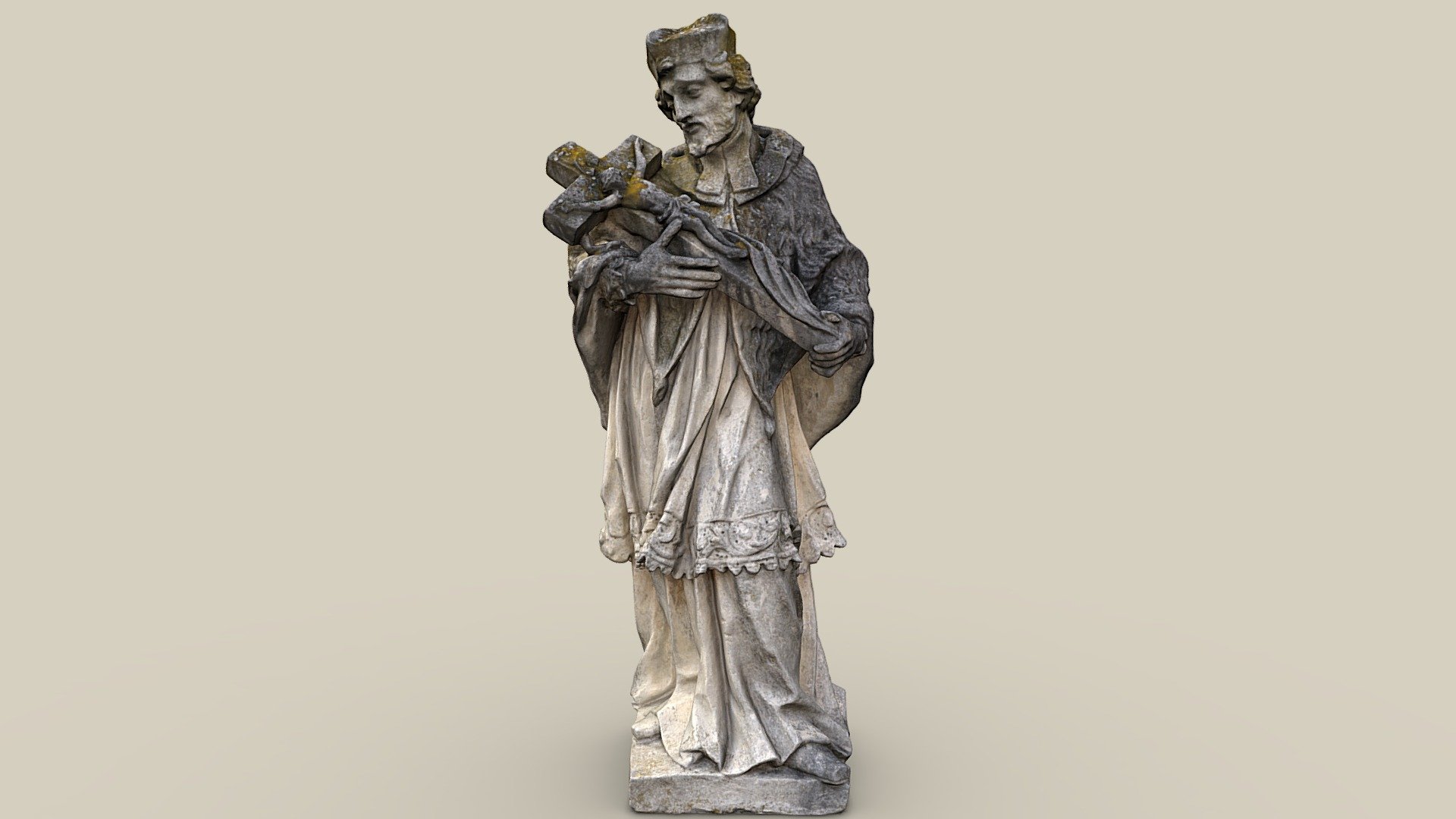 Hl. Nepomuk — Sketchfab embed 3D viewer