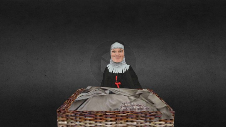 Evil Nun 1 | Nun Driver 3D Model