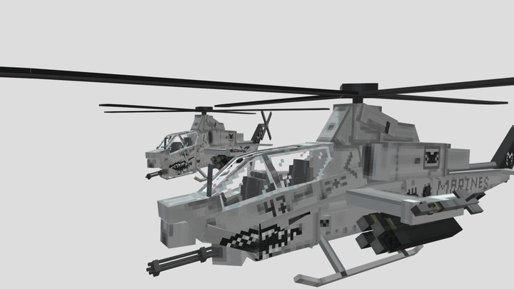 Ah 1z 3D Model