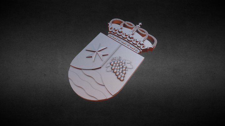 Escudo de Vadillo de la Guareña Impresión 3D 3D Model