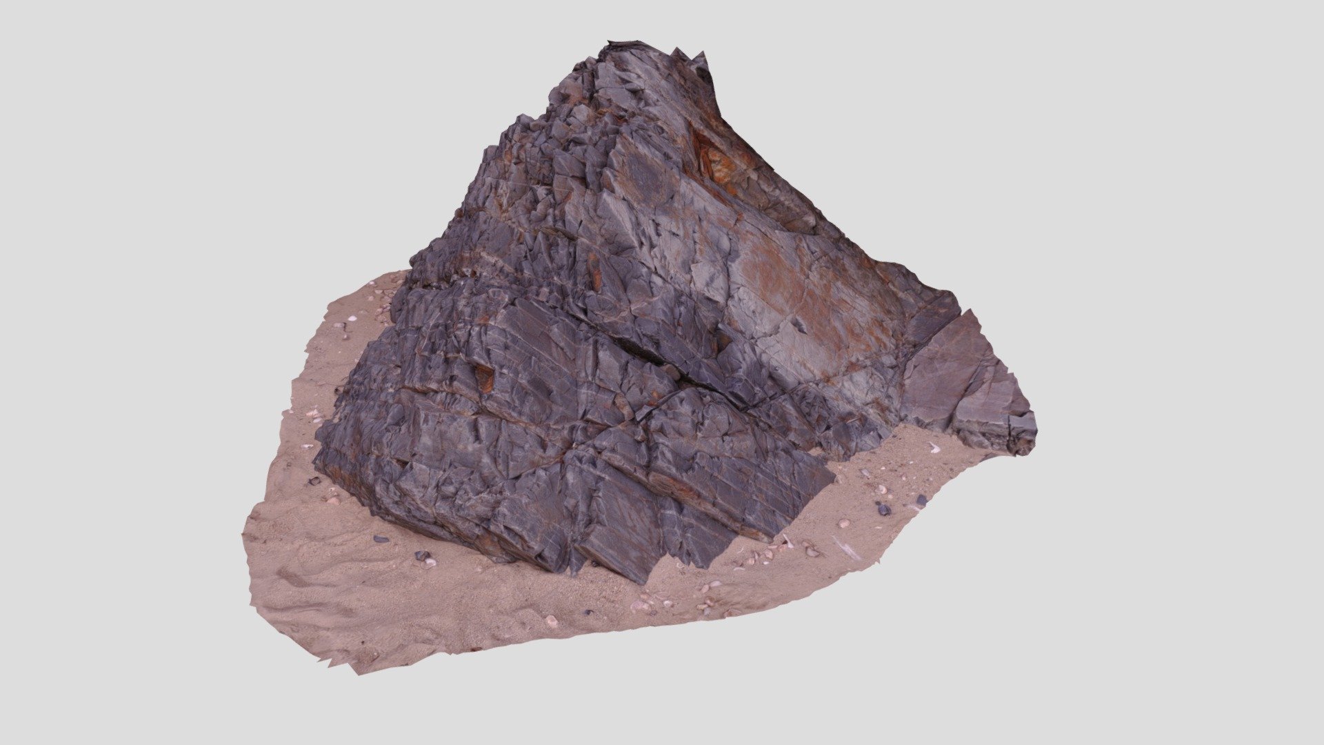 Large Beach Rock - 3D model by EJV3D [5865a3f] - Sketchfab