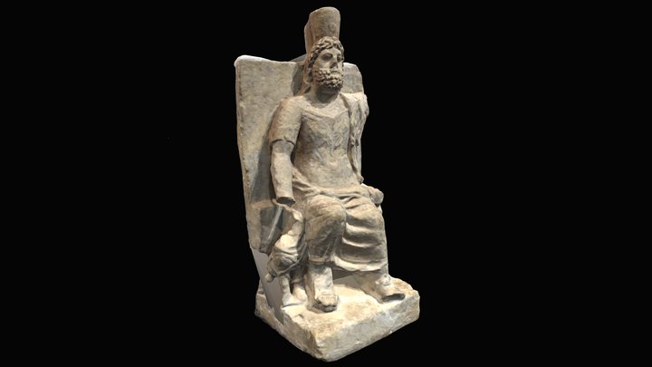 Statue of Serapis 3D Model