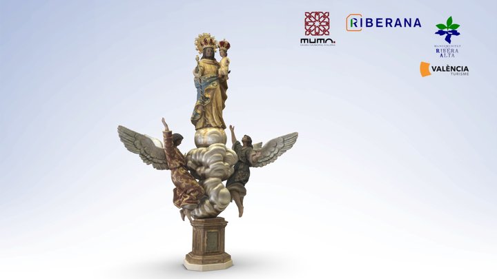 Virgen del Lluch 3D Model
