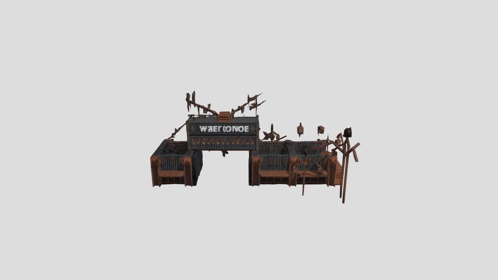 Hellfest War Zone Entrance