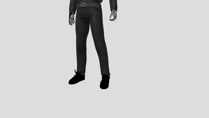 KOREAN GANGSTER OR STREET FIGHTER 3D Model