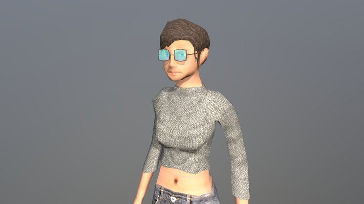 Naiomi 3D Model