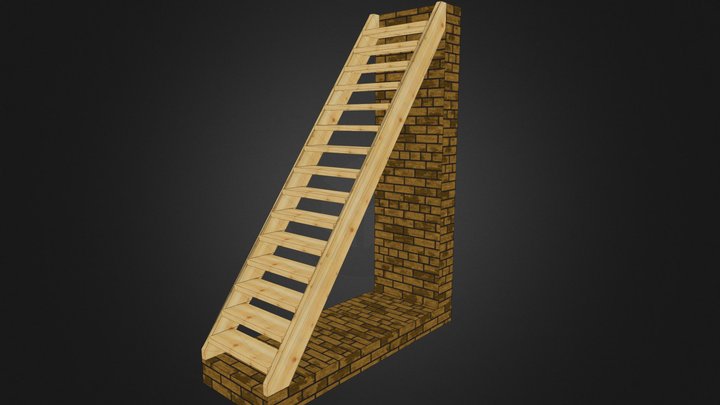 Schody - P 3D Model