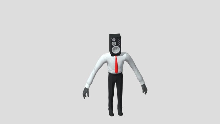 big speakerman 3D Model