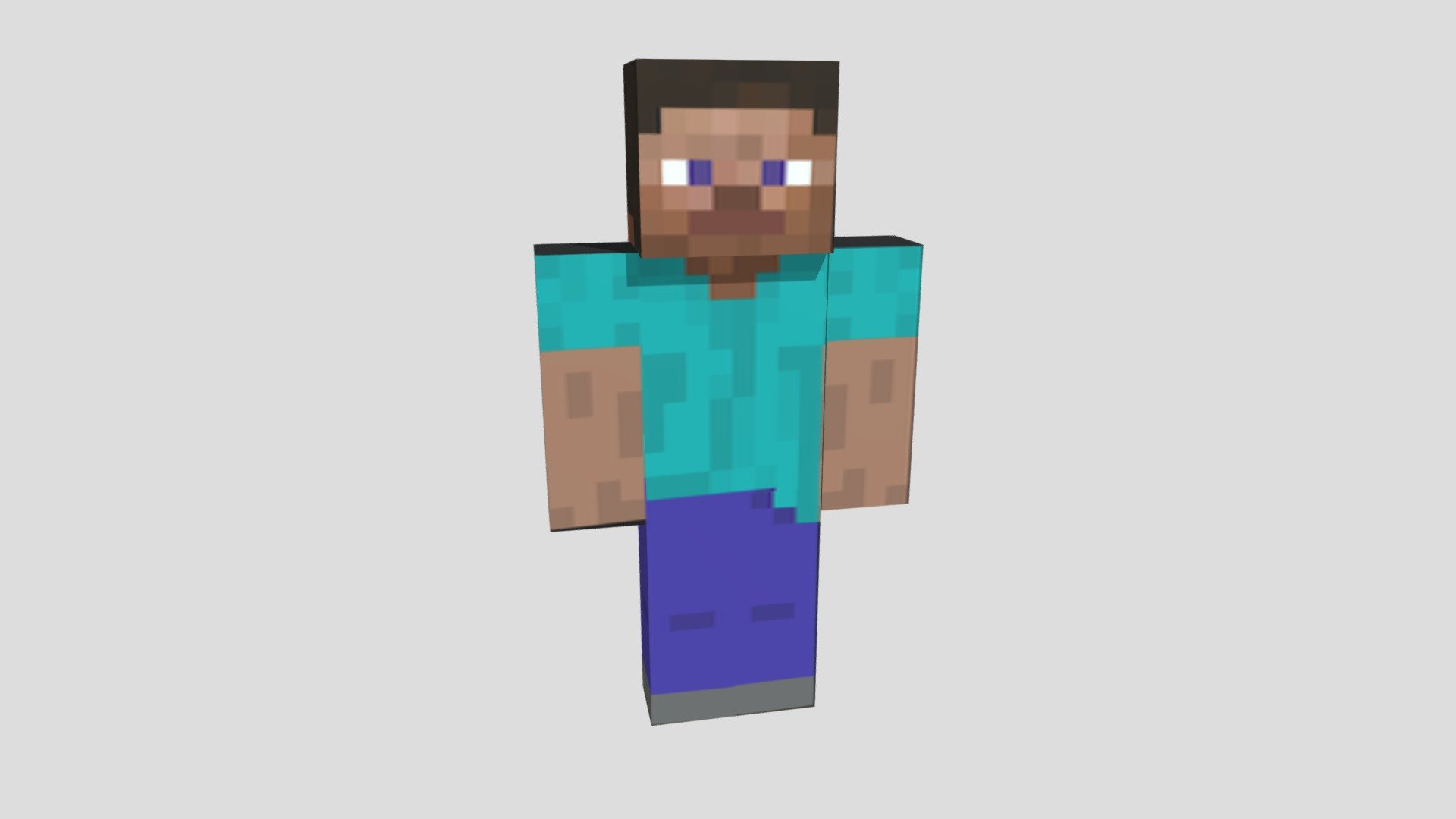 Minecraft steve model - Download Free 3D model by Jirxiya Animator ...