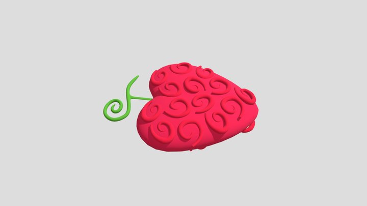 Ope Ope nomi fruit 3D Model
