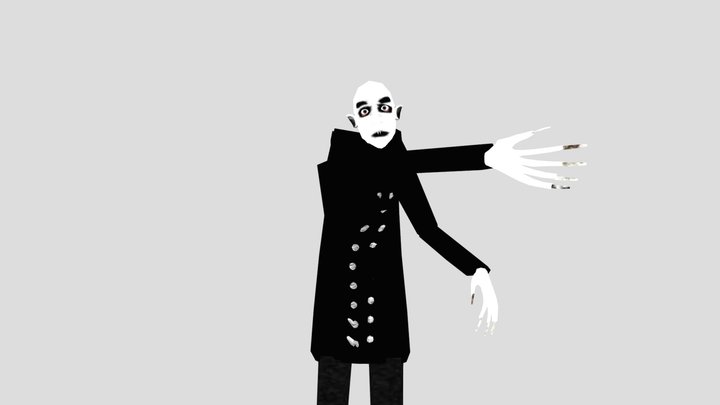 (New) Slendrina's Husband (Nosferatu) 3D Model