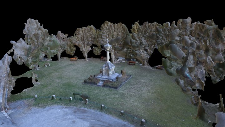 Monument aux Morts de Roquebillière 3D Model