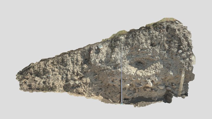 Fault outcrop in Kyrgyzstan