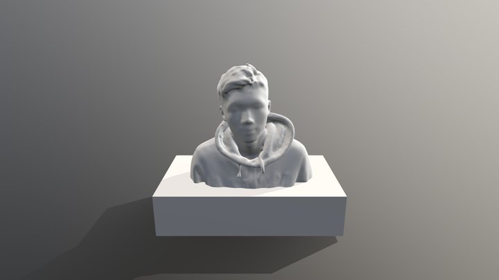 Myself with a Block 3D Model