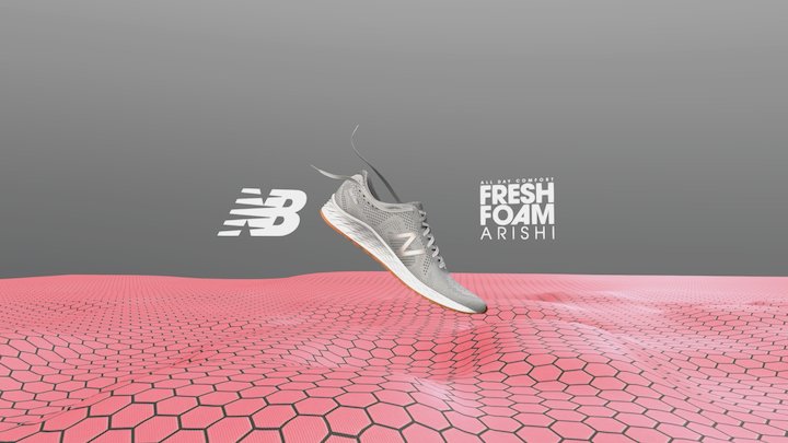 Fresh Foam Arishi - Women's 3D Model