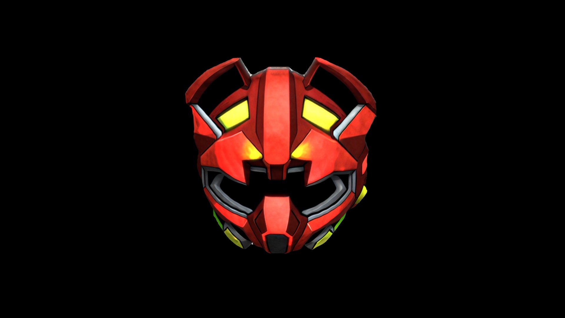 Helmet Mask Robot Cartoon 2314 - Download Free 3D model by klrxyz ...