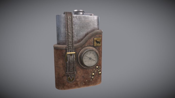 Flask 3D Model