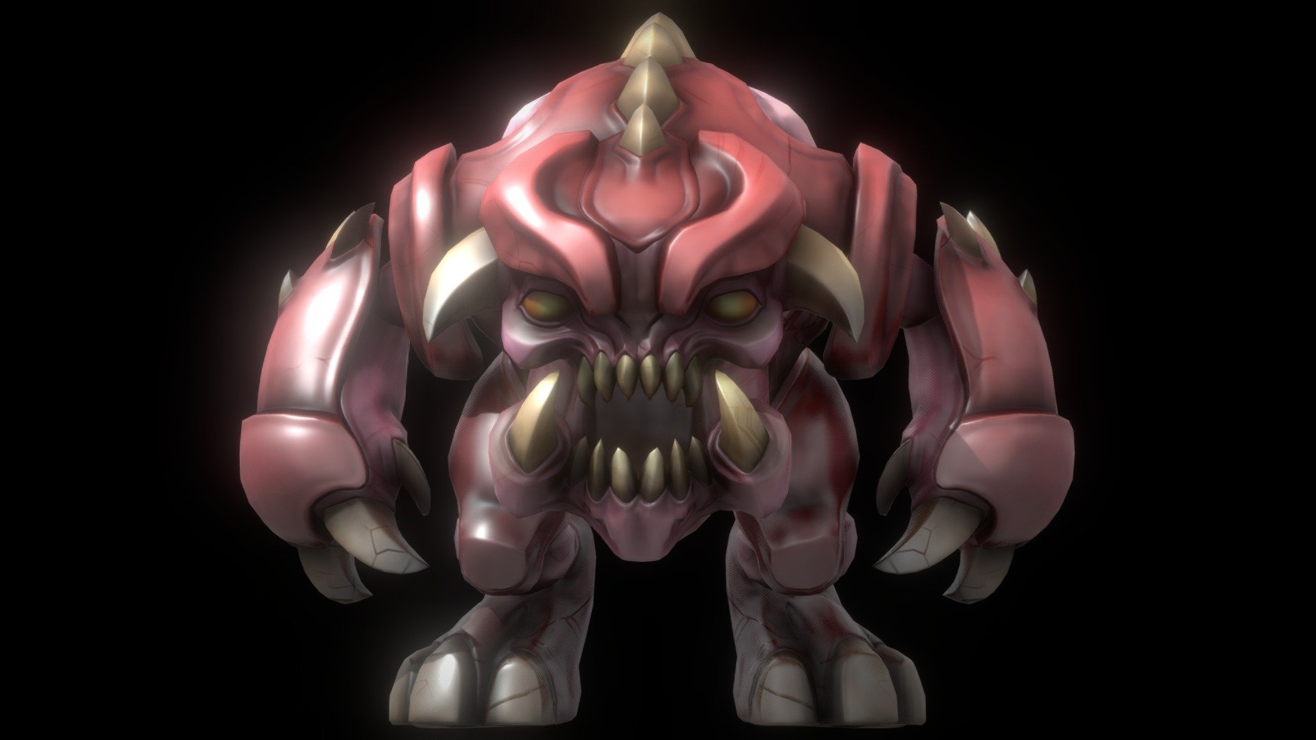 DOOM eternal pinky - Download Free 3D model by DJ_Nugget [586ec90 ...